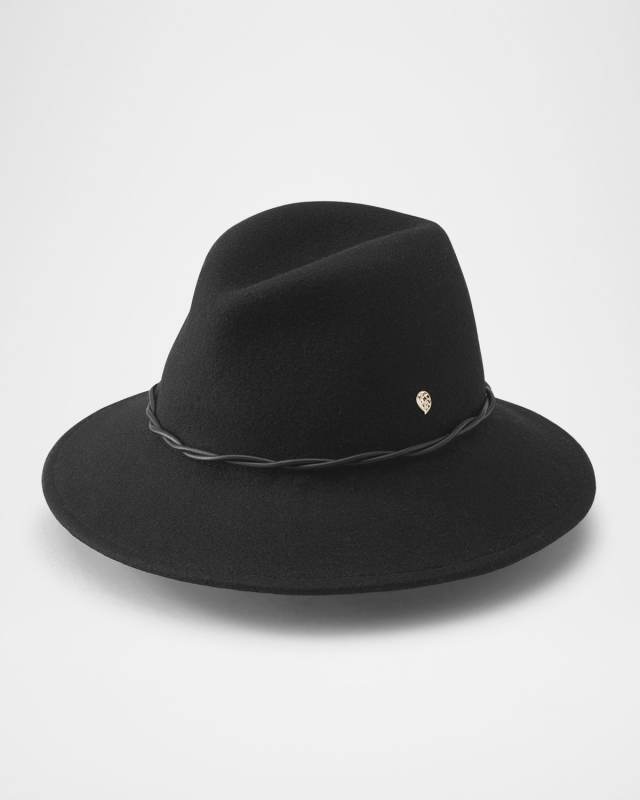 Eleonore Merino Wool Fedora Hat